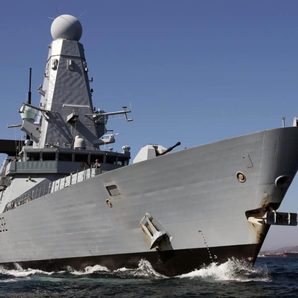 Royal Navy Type 45 destroyer. Source: MOD