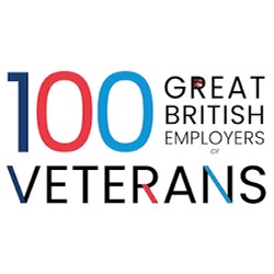 100 Great British Employers of Veterans logo