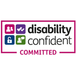Disability Confident Committed logo