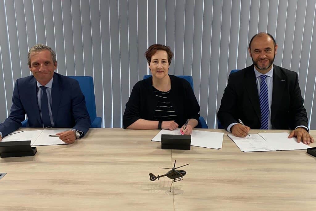 Thibaut Trancart - VP & GM EMEA, Jo Rayson, Managing Director, Babcock’s Training business, Ludovic Boistot, Head of Sales Eastern Europe and CIS, Airbus Helicopters