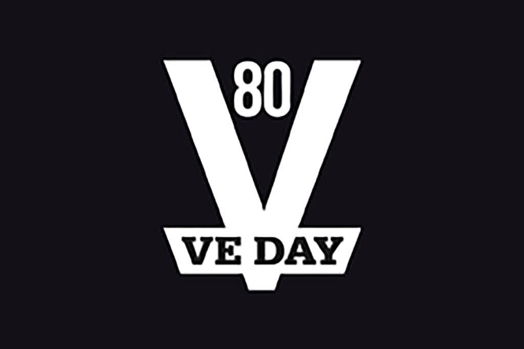 VE Day 80 logo