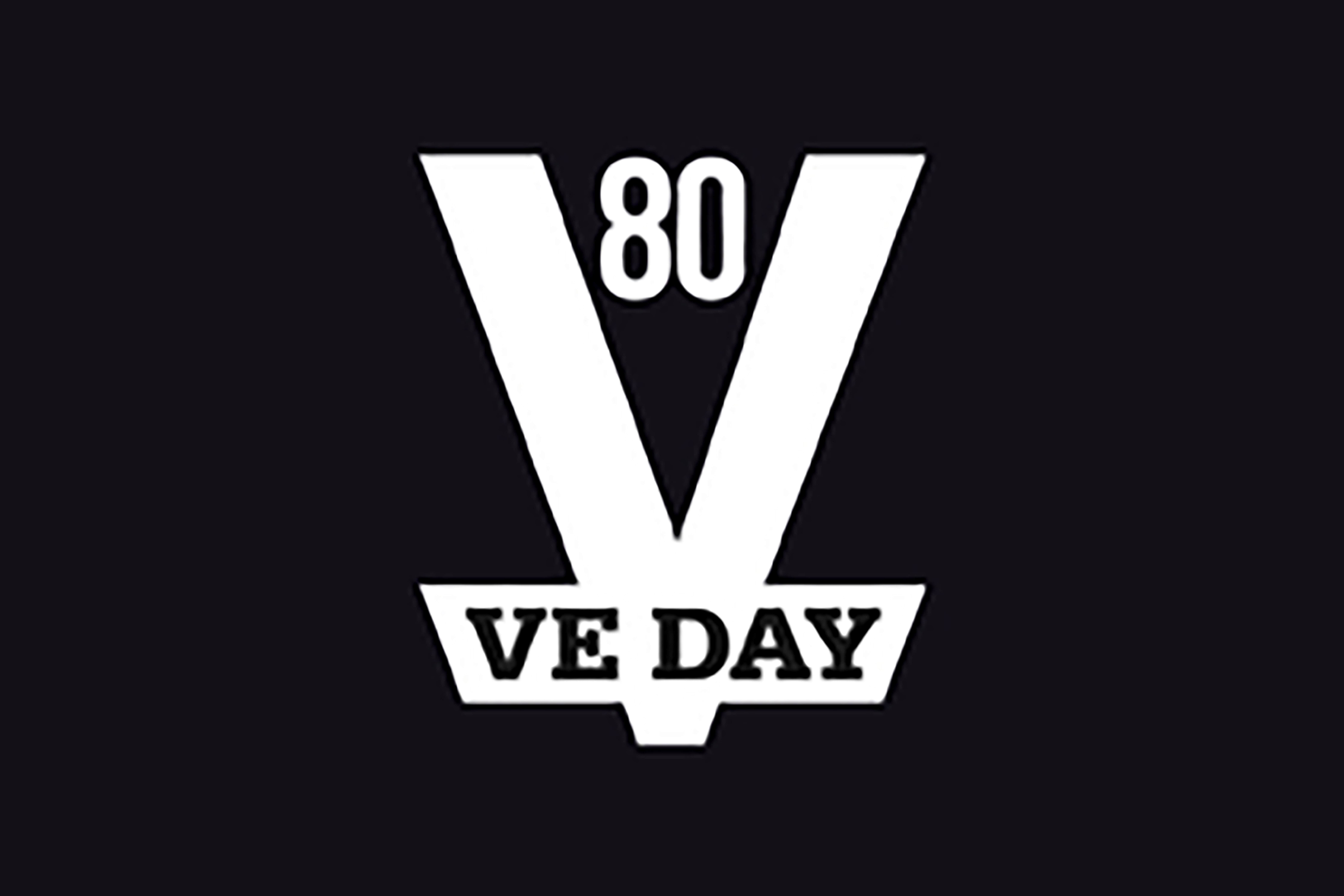 VE Day 80 logo