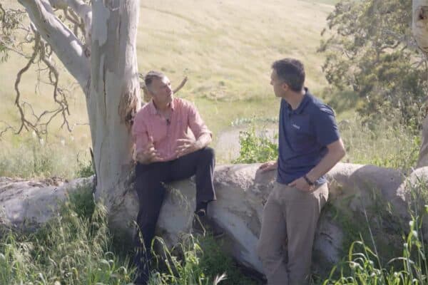 Still video capture of Babcock Plan Zero 40 interview