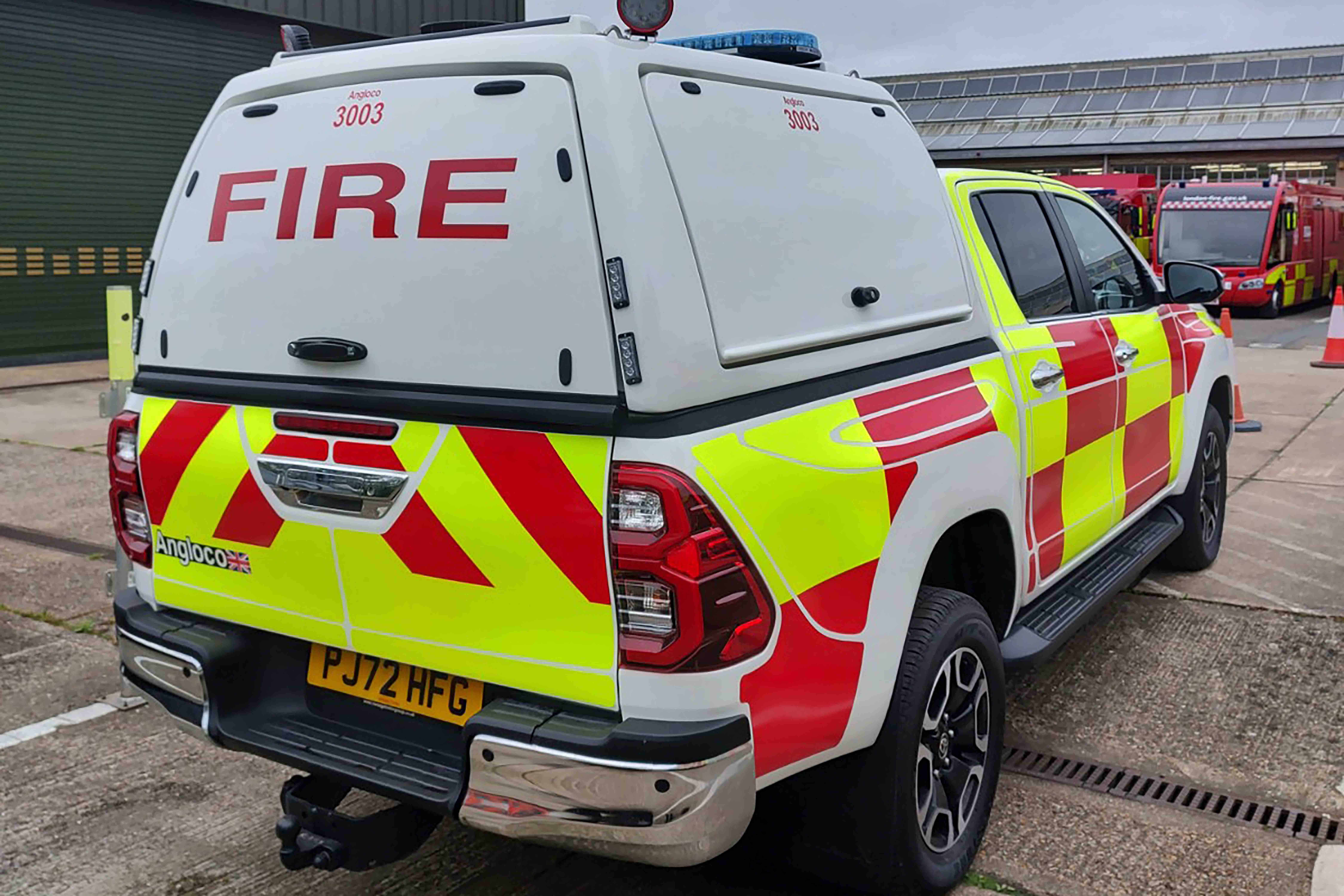 Babcock LFB extreme weather response vehicle