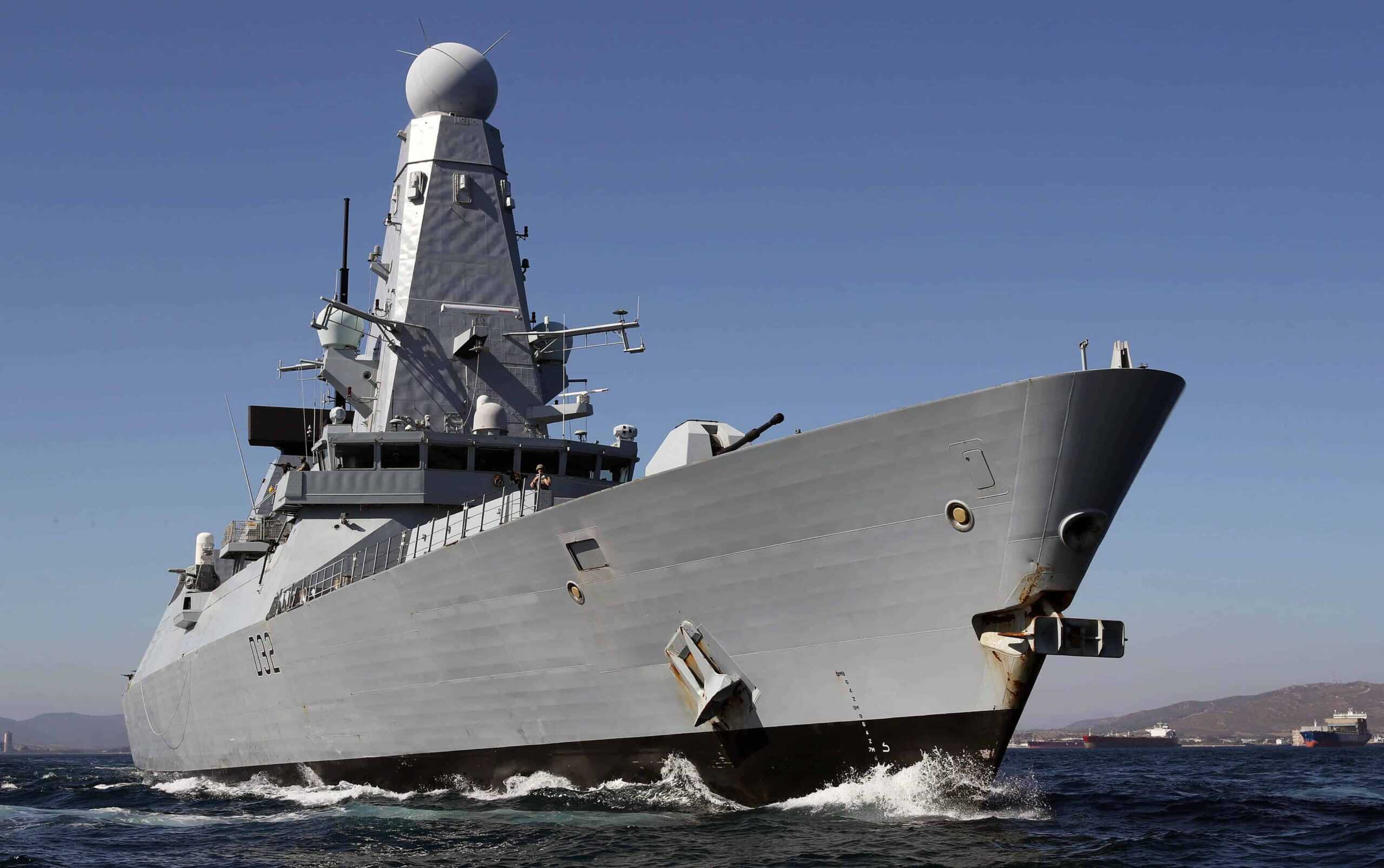 Royal Navy Type 45 destroyer. Source: MOD