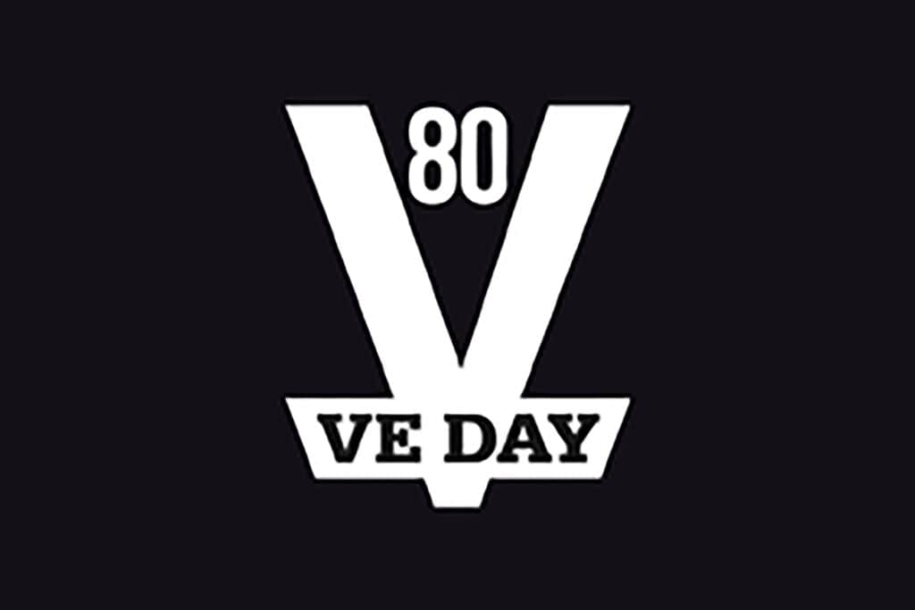 VE Day 80 logo