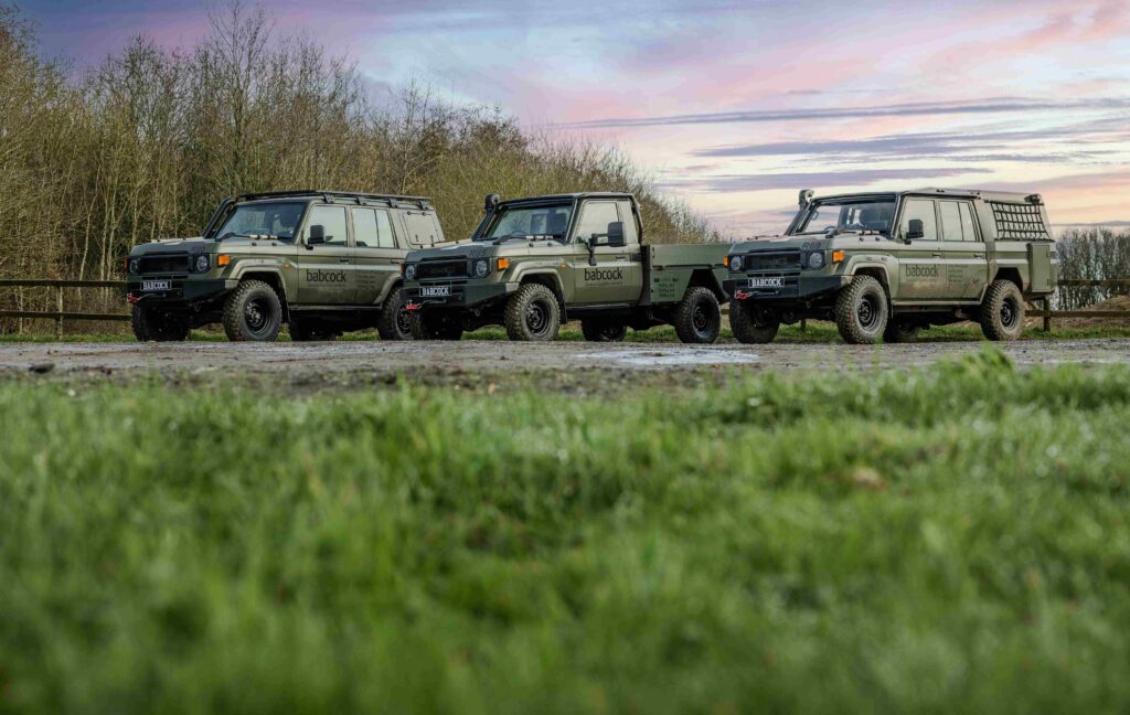 Babcock General Logistics Vehicles GLVs
