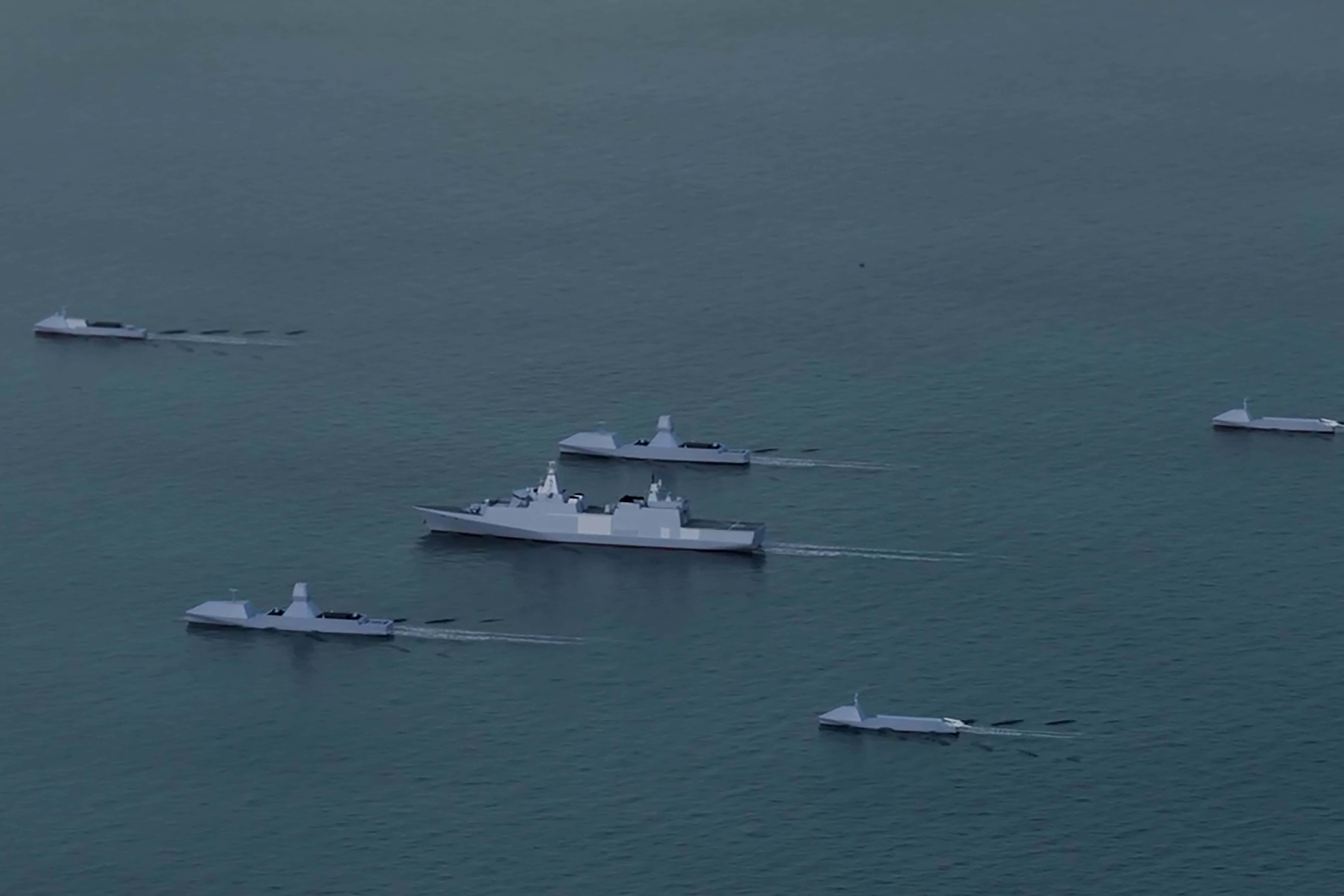 Babcock autonomous warship fleet