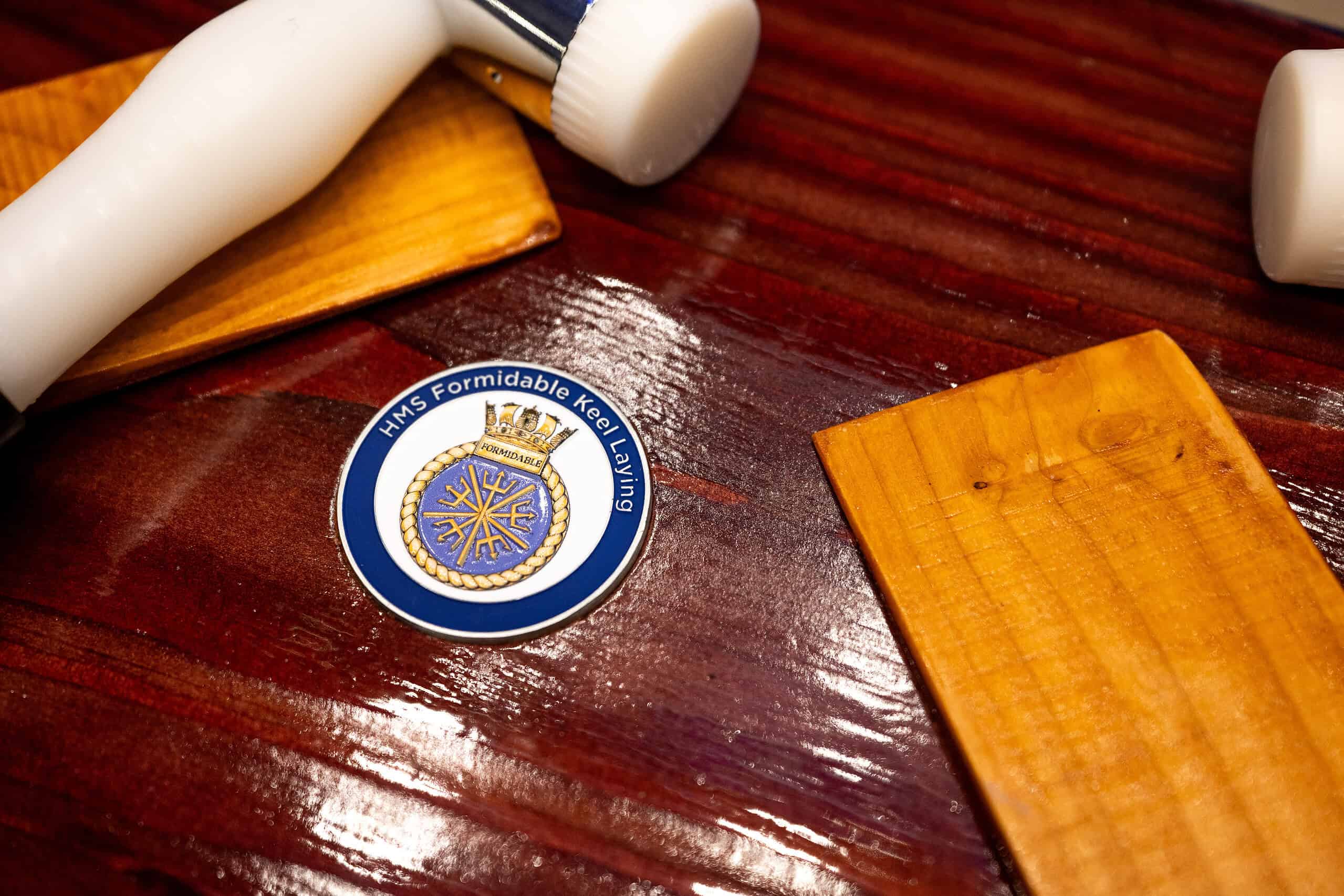 HMS Formidable Keel Laying at Babcock’s Rosyth site, December 2025