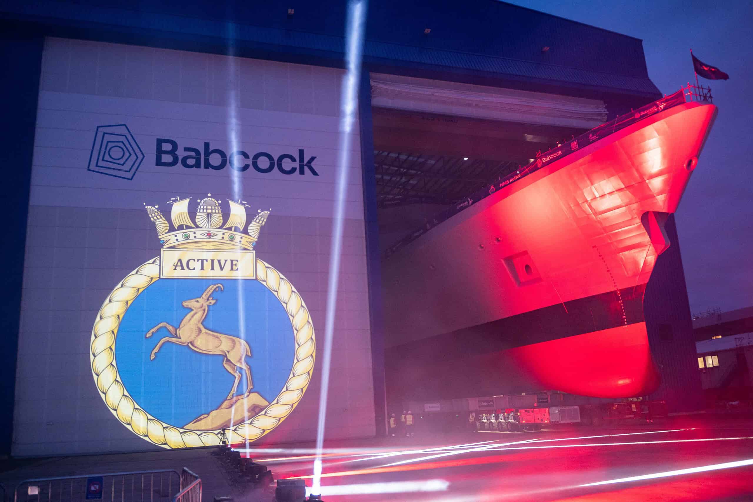 HMS Active rollout 1