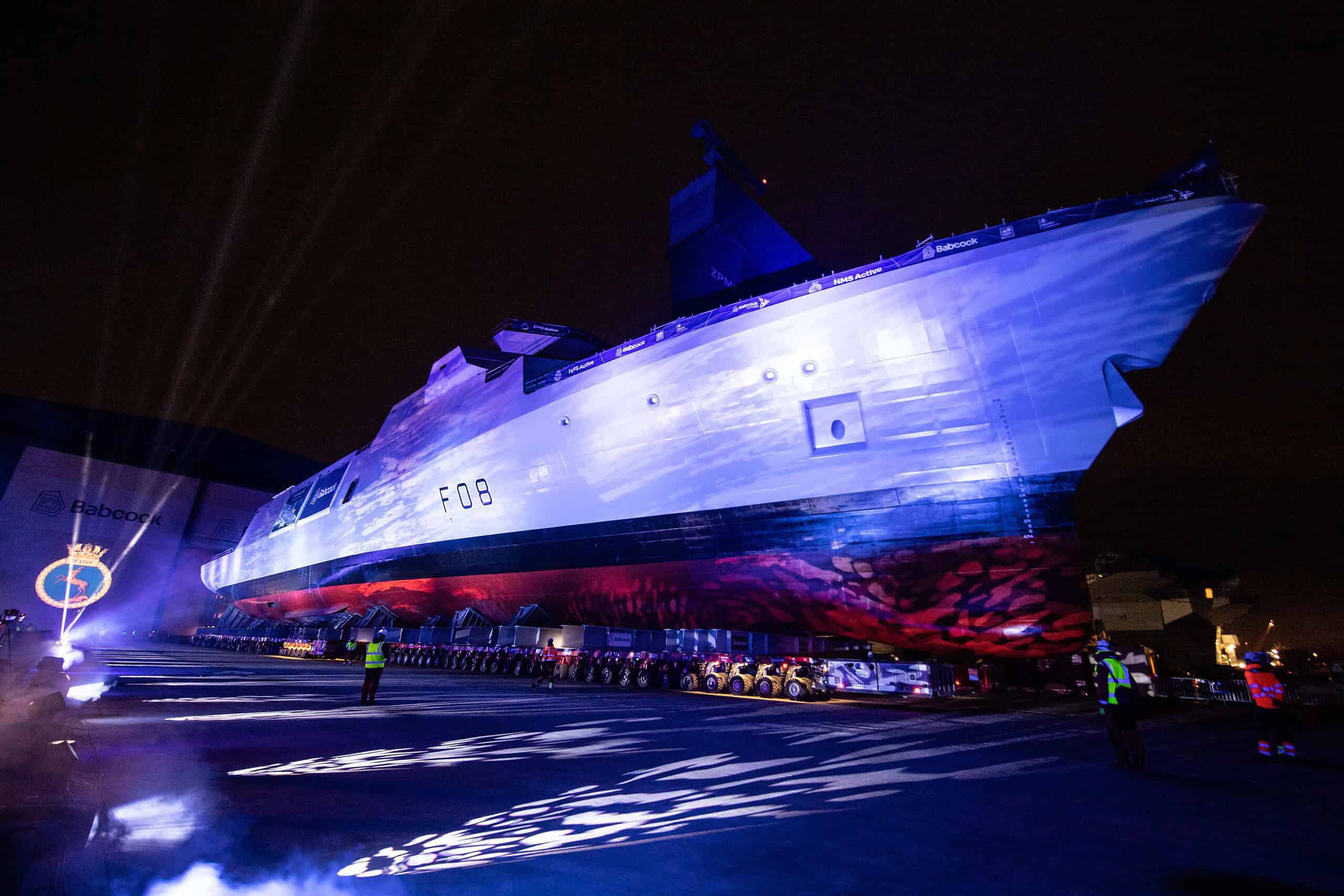 HMS Active rollout 4