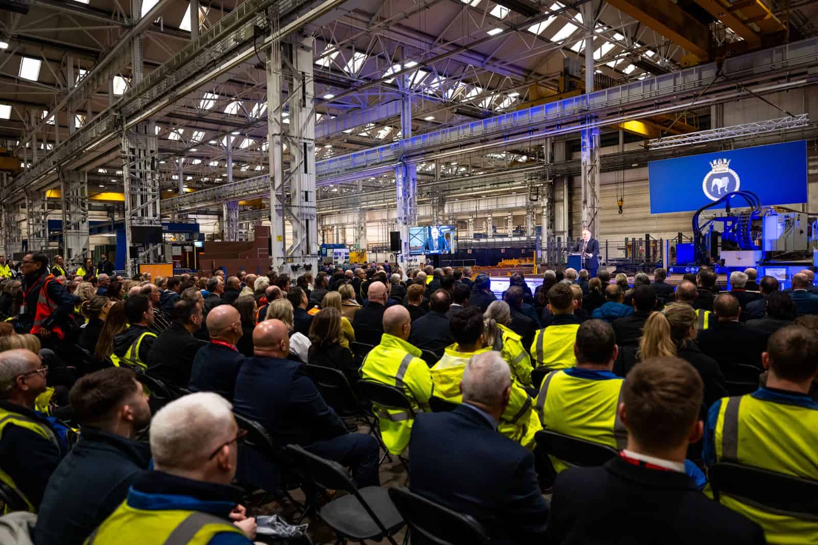 HMS Bulldog steel cut 2